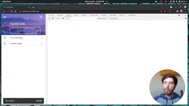 Introdução - Vue.js & Vuetify - Projeto lista de tarefas смотреть онлайн