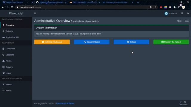 Como instalar o Pterodactyl 1.2.2 & Como Instalar node externo. смотреть онлайн