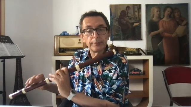 A Bova, Nostalgia, for baroque flute смотреть онлайн