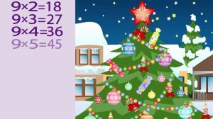 Таблица умножения на 9 - Тыр Тыр Трактор - Песенки для детей