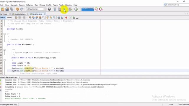 ALGORITMA PEMROGRAMAN | Praktik 2,3, & 4 | Konstanta | Tipe Data Karakter | Tipe Data Boolean смотреть онлайн