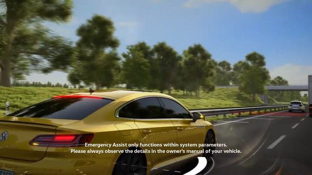 2017 Volkswagen Arteon Emergency Assist смотреть онлайн