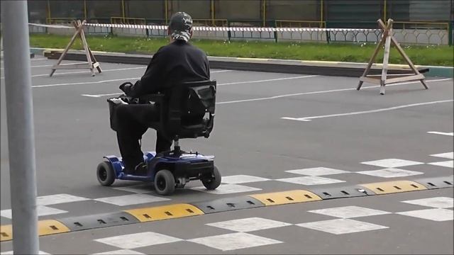 Обкатка.Ч.3. Скутеры для инвалидов. Mobility scooter. Testing.Part 3. смотреть онлайн