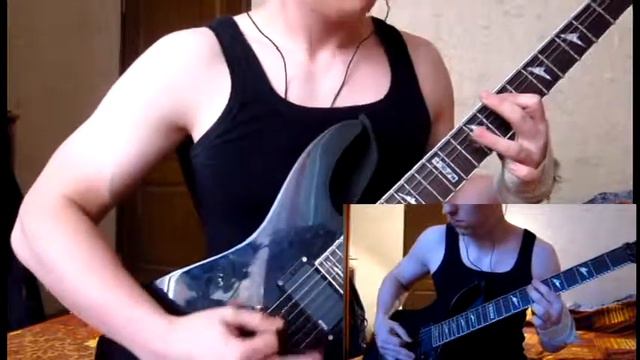 Amon Amarth - Siegreicher Marsch (Guitar cover) смотреть онлайн