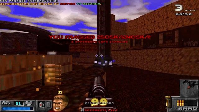 Doomer's Unknown Battlegrounds : Doom Battle Royale mod [ zandronum Alpha Gameplay ] смотреть онлайн