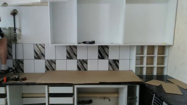 Сборка кухонного гарнитура смотреть онлайн