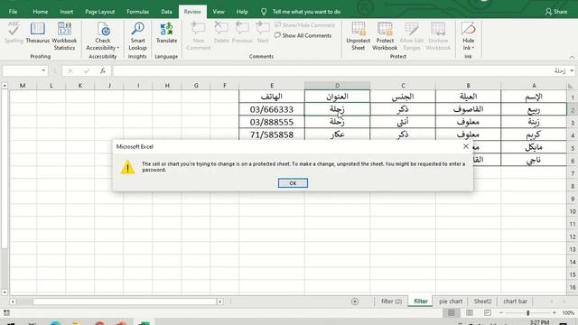 video excel 6 Protect sheet and protect workbook смотреть онлайн