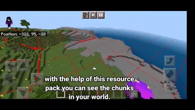 How To Find Chunk Borders In Minecraft Pocket Edition/Bedrock Edition 1.18 || MCPE how to see chunk смотреть онлайн