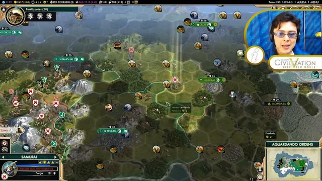 🎮 CIVILIZATION V - Season 2, Ep 7 - JAPÃO VS. CHINA смотреть онлайн