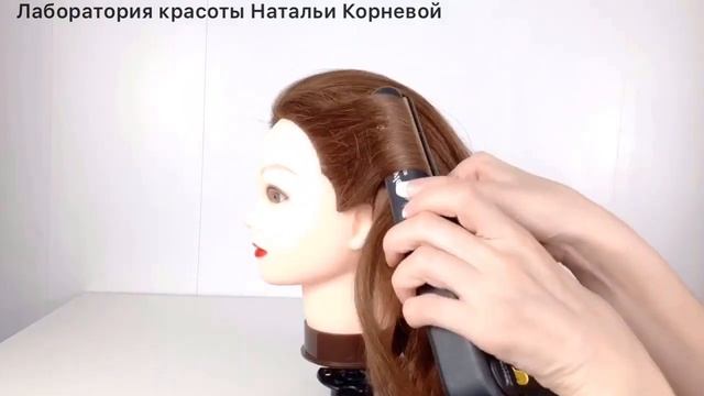 Как сделать кудри "утюжком". Как щипцами для выпрямления волос, сделать кудрявые волосы? Локоны. смотреть онлайн