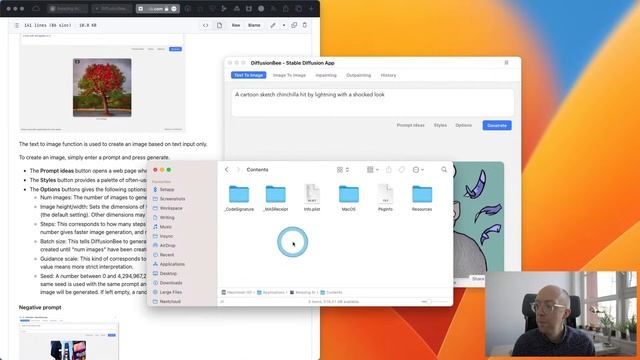 DiffusionBee and Amazing AI for generating images on macOS with Stable Diffusion смотреть онлайн