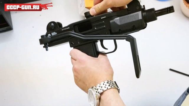 Пневматический пистолет-пулемет Gletcher UZM (Видео Обзор) смотреть онлайн