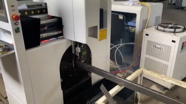 XT-Laser--- Наш станок лазерной резки для труб XTC-F600160T в Украине. смотреть онлайн