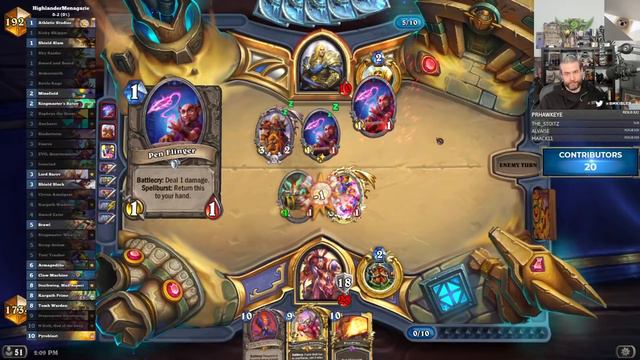 (Hearthstone) Highlander Menagerie Warrior смотреть онлайн