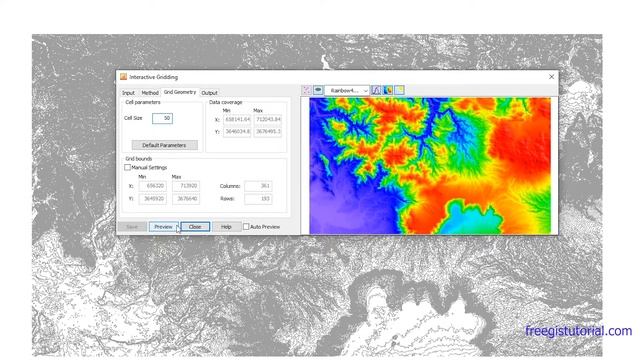 Mapinfo Tutorial - How to Create surface grid in Mapinfo Pro смотреть онлайн