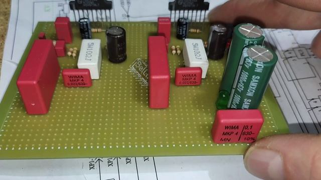 hi-fi усилитель TDA 1514a 2x50W часть 1 смотреть онлайн