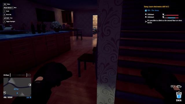 Stealing at house 104 to get skill points (Thief Simulator) смотреть онлайн