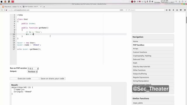 Learn PHP 7.1 New Features: #10 The Pseudo-Variable смотреть онлайн