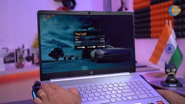 HP 15S-EQ2144AU⚡Laptop with AMD RYZEN 5 Processor | Gaming Review [Hindi] ?￼ смотреть онлайн