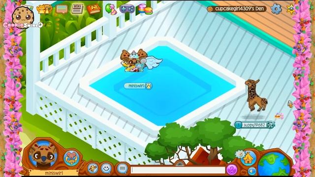Cookieswirlc Let's Play Animal Jam Online Game - Awesome Dens , Dance Party Video смотреть онлайн