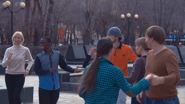 International Rueda de Casino Multi Flash Mob 2017 в Астрахани смотреть онлайн