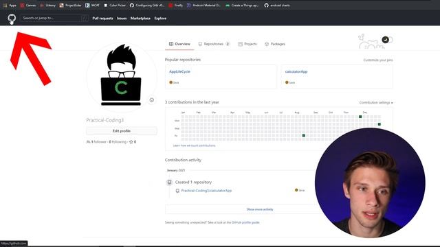 How to upload an android studio project to GitHub смотреть онлайн