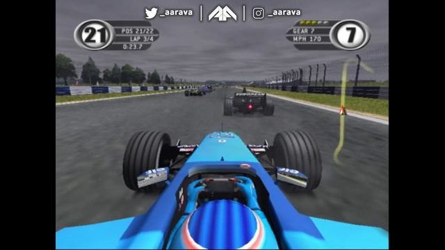 PLAYING F1 2001 CAREER MODE (F1 2001 PS2 Game)