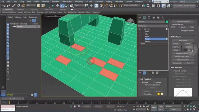 3ds Max Tutorial: Edit Poly, Polygons смотреть онлайн