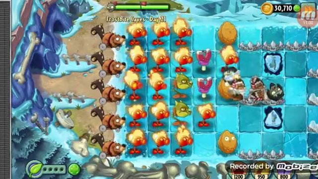 Огненный горохострел просто жжёт!🔥🔥🔥 Plants vs zombies 2 смотреть онлайн