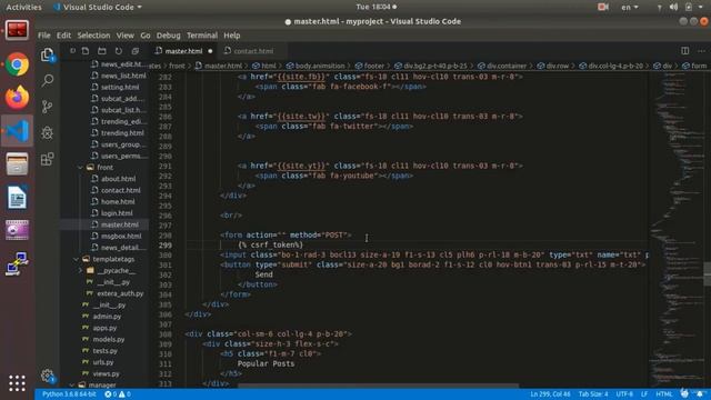 Make Newsletter App | Python and Django смотреть онлайн