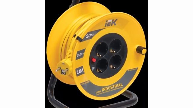 Скидка 23% на удлинитель на катушке с термозащитой для дачных и профи мастеров IndustrialWKP1410042 смотреть онлайн