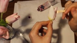 Лепим тюльпан из полимерной глины