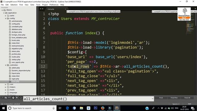 CodeIgniter Mini Project Tutorial in Hindi ? Public Articles Listing with Images ?? смотреть онлайн