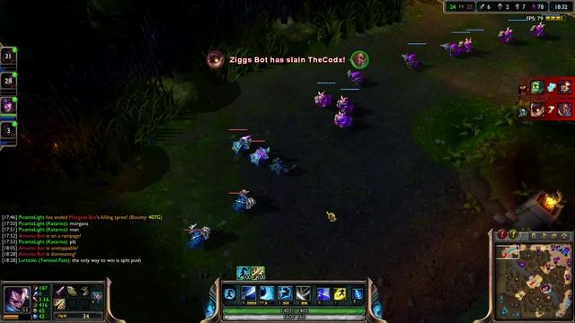 [LoL] MODE: Doom Bots of Doom - 2 Bombs - FULL GAME смотреть онлайн