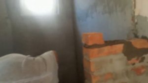 Кладка красного кирпича. Перегородка своими руками