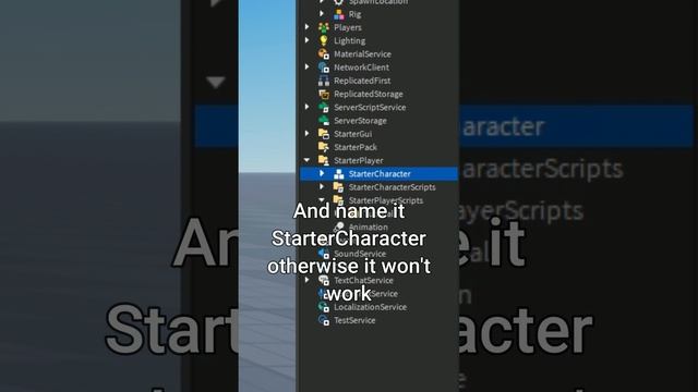 Change Starter Character | Roblox Studio Tutorial смотреть онлайн