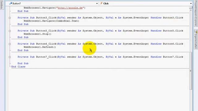 Visual Basic Tutorials 1# Eigenes WebBrowser 2/2 смотреть онлайн