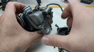 Разбор карбюратора от  скутера "Кейхин". CVK.