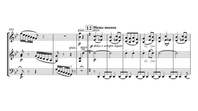 Borodin: String Trio in G minor (with Score) смотреть онлайн