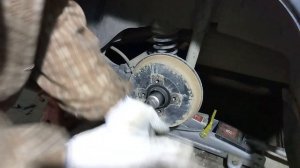 Логан, Сандеро: замена подшипника ступицы заднего колеса