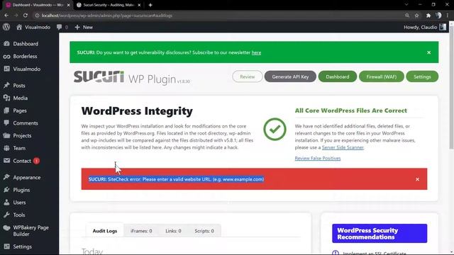 How To Make Your WordPress More Secure For Free? Sucuri Security Plugin Usage Guide смотреть онлайн