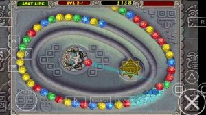 Zuma Deluxe Game over - ( ppsspp for android )