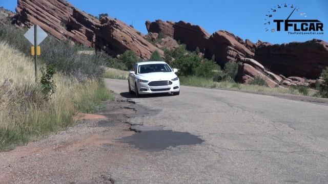 2013 Ford Fusion Titanium Drive & 0-60 MPH Review смотреть онлайн