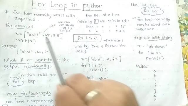 20 .For loop in Python || Python tutorials in telugu смотреть онлайн