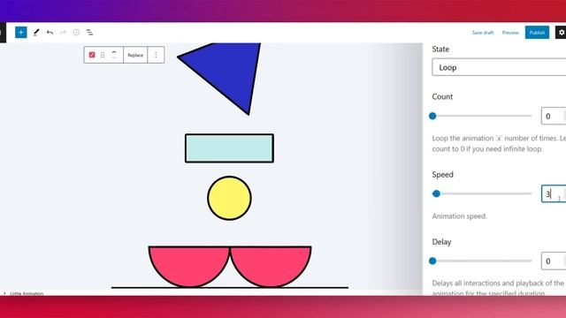 Lottie Interactive Animation Gutenberg Block. смотреть онлайн