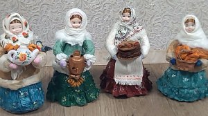 С Масленицей/Обзор ватных игрушек