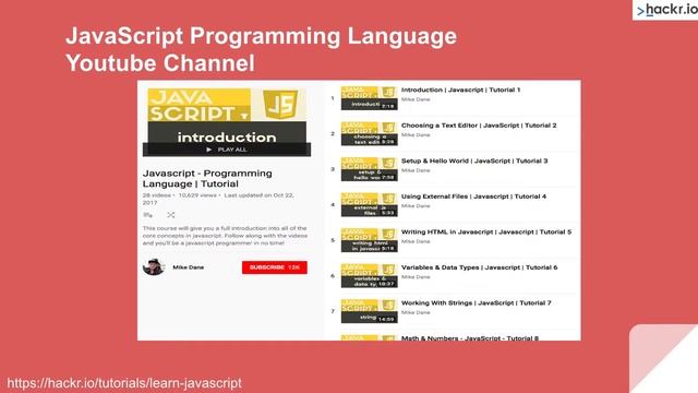 What are the best Tutorials to Learn Javascript? смотреть онлайн