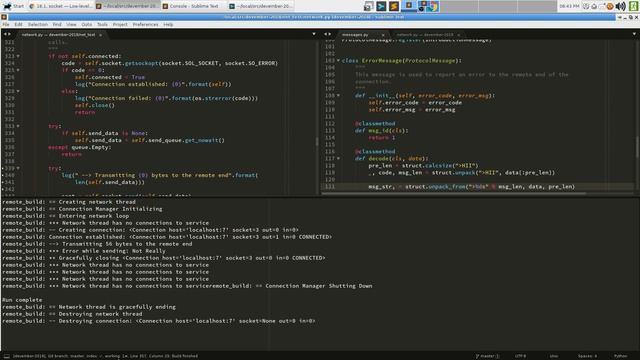 Sublime Text Devember: [DV18-06] Devember Day 6: Finishing the client Network Core смотреть онлайн