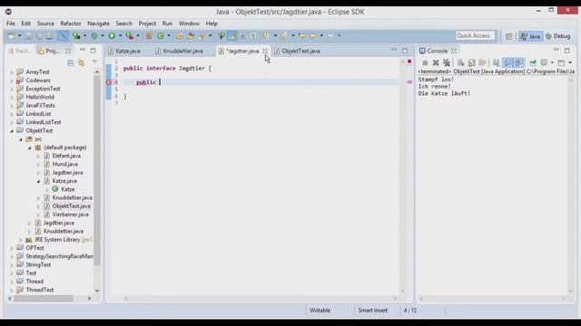 Was sind Java Interfaces bzw. Java Schnittstellen? смотреть онлайн