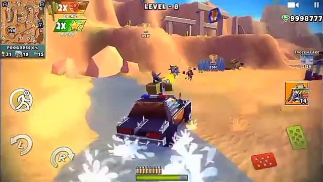 Взлом игры Zombie Offroad Safari/v 1.2.1/Game Guardian. смотреть онлайн